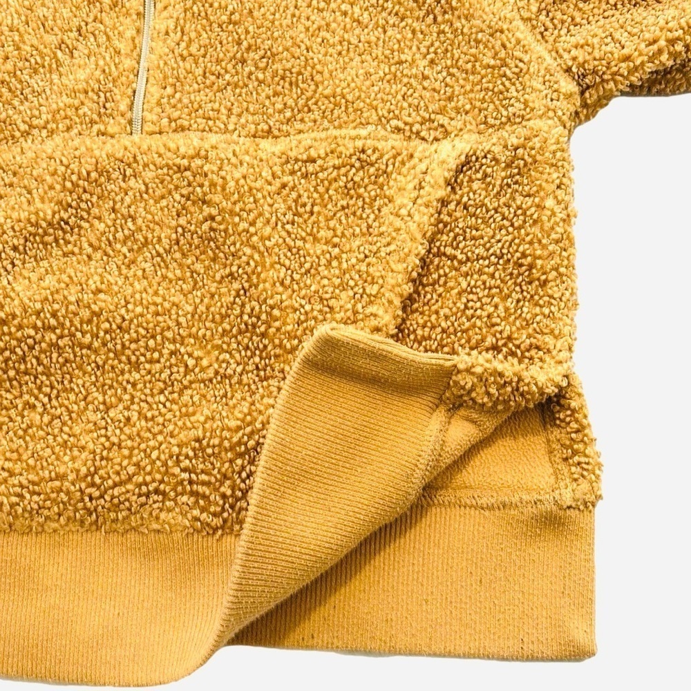 Joy Lab Sherpa Style Pullover, Size S, Gold - Picture 5 of 9